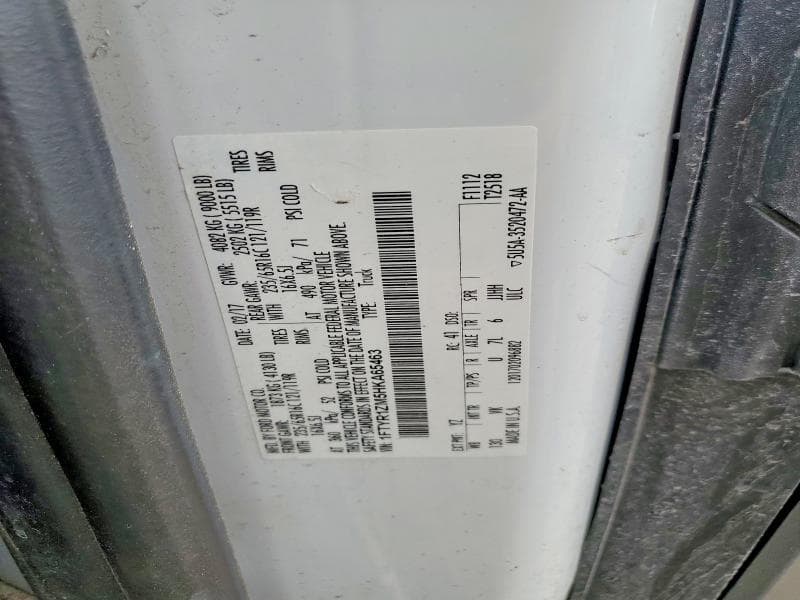 2017 FORD TRANSIT T-250 12