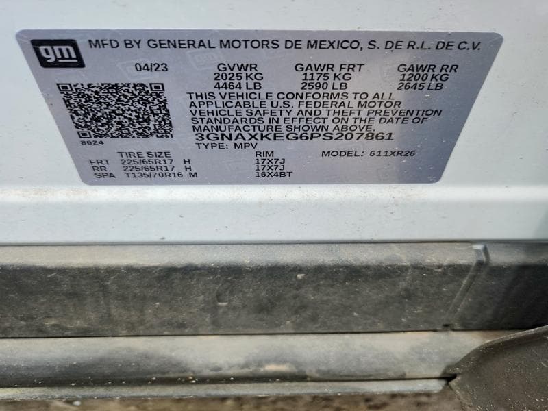 2023 CHEVROLET EQUINOX LT 14