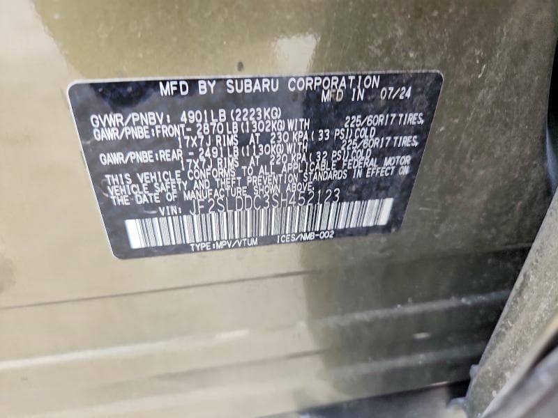 2025 SUBARU FORESTER PREMIUM 12