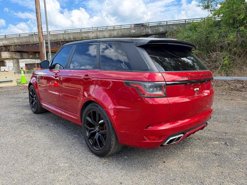 2018 LAND ROVER RANGE ROVER SPORT SVR 3