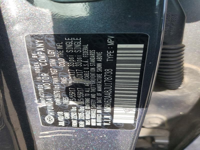 2018 HYUNDAI KONA SEL 13