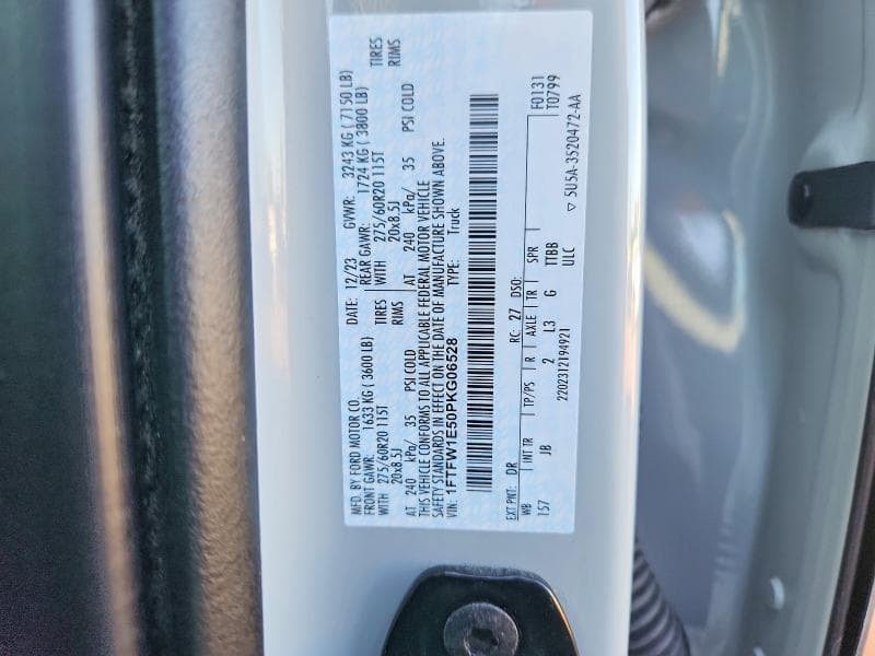 2023 FORD F150 SUPERCREW 13