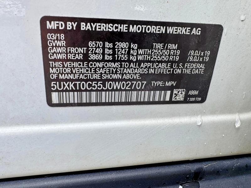 2018 BMW X5 XDR40E 13