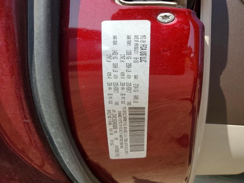2017 CHRYSLER PACIFICA TOURING L 12