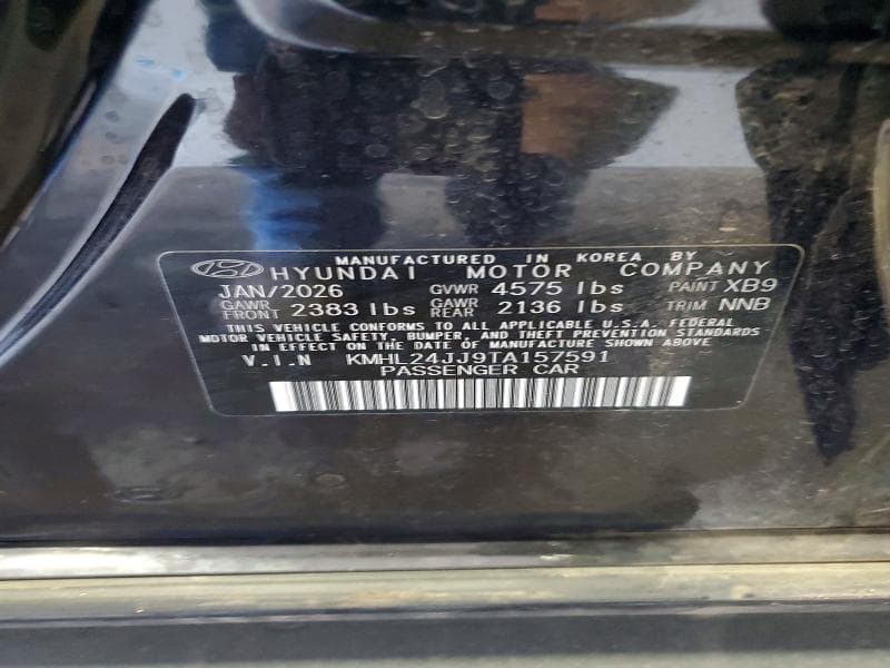 2026 HYUNDAI SONATA HYBRID BLUE 12