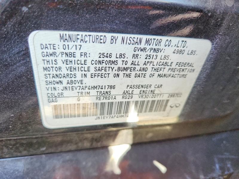 2017 INFINITI Q50 3.0T SIGNATURE EDITION 12
