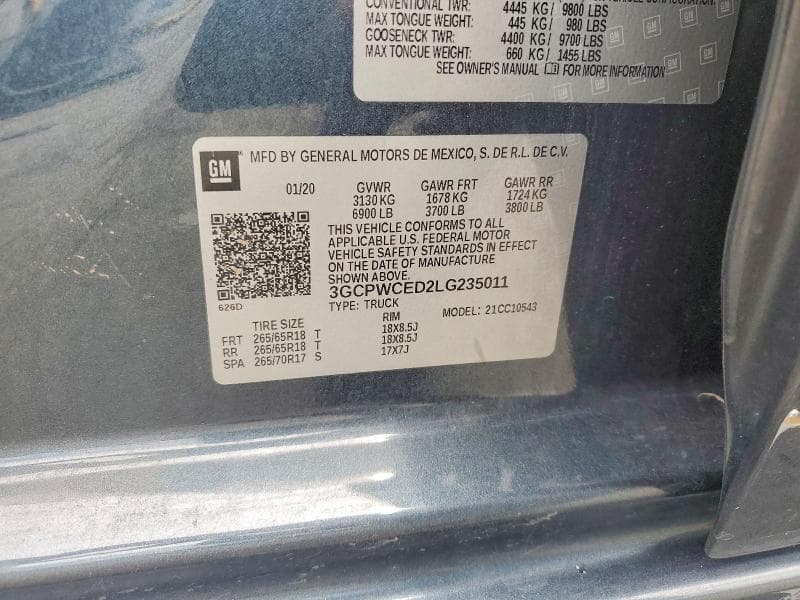 2020 CHEVROLET SILVERADO C1500 LT 13