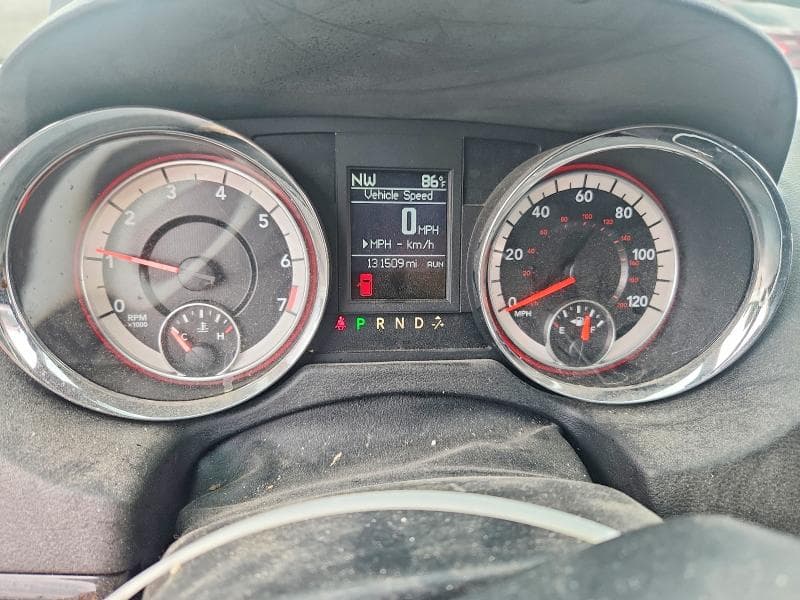 2018 DODGE GRAND CARAVAN GT 9
