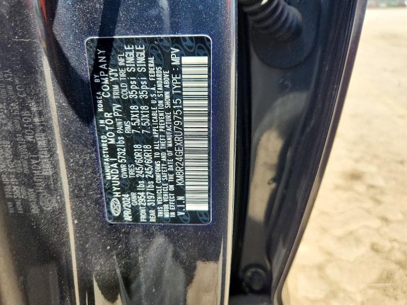 2024 HYUNDAI PALISADE SEL 12