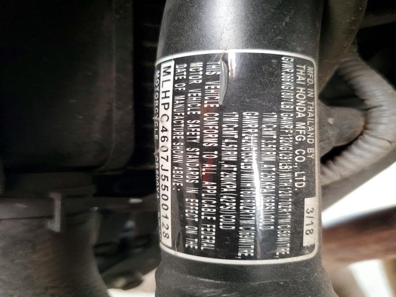 2018 HONDA CB500 XA - ABS 9