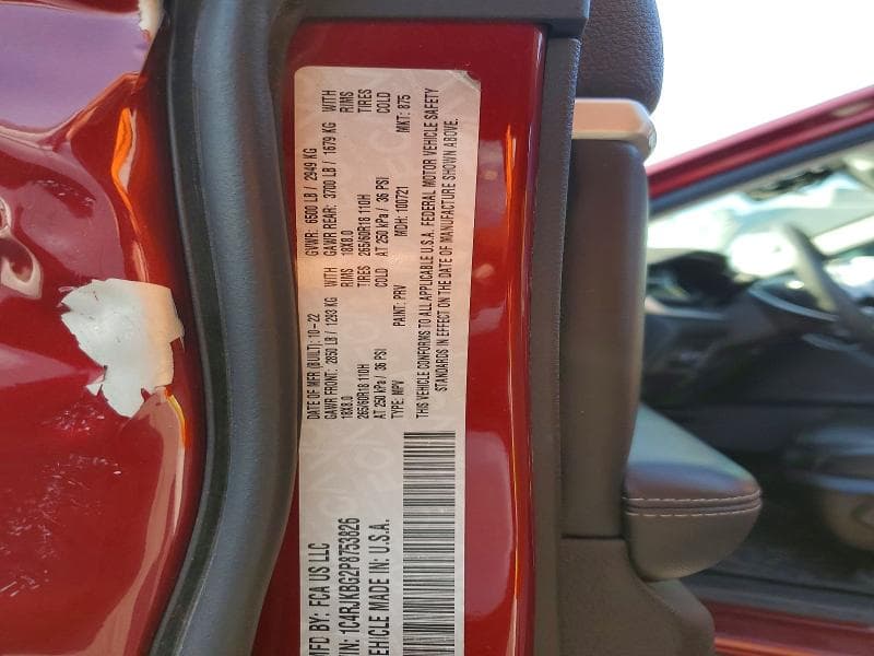 2023 JEEP GRAND CHEROKEE L LIMITED 13