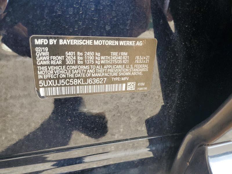 2019 BMW X4 M40I 13