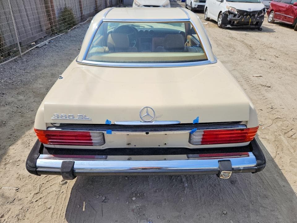 1981 MERCEDES-BENZ 380 SL 6