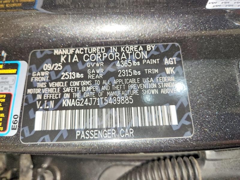 2026 KIA K5 LXS 12