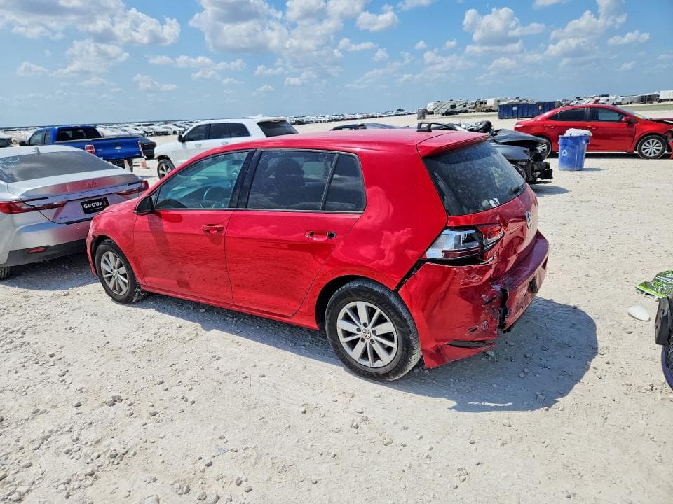 2017 VOLKSWAGEN GOLF S 2