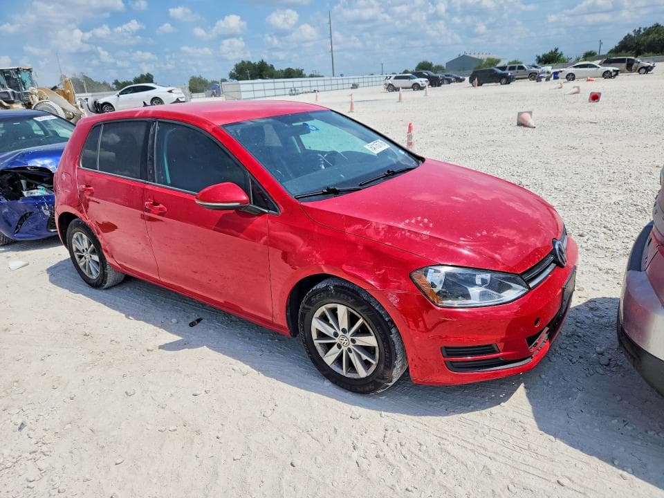 2017 VOLKSWAGEN GOLF S 4