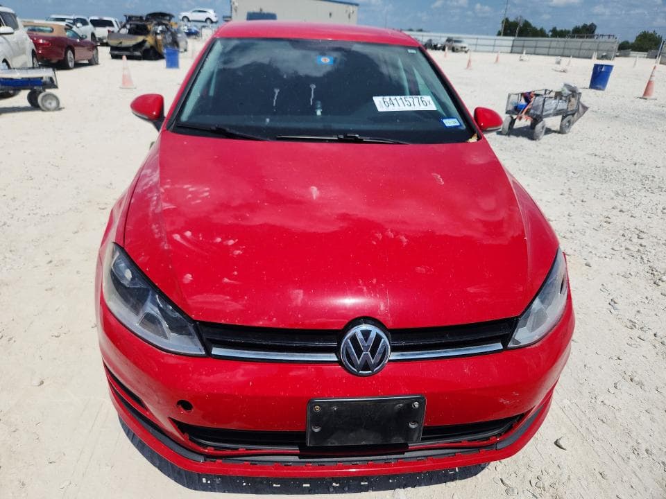 2017 VOLKSWAGEN GOLF S 5