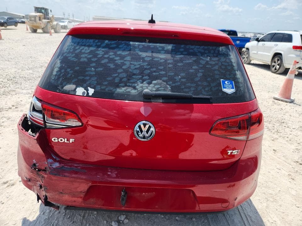 2017 VOLKSWAGEN GOLF S 6