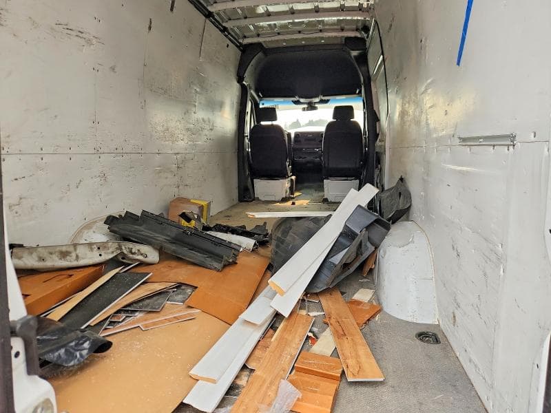 2023 MERCEDES-BENZ SPRINTER 2500 DELIVERY VAN 10