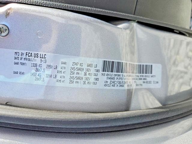2020 CHRYSLER PACIFICA TOURING 13