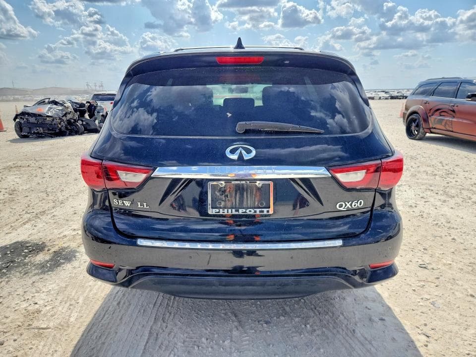 2017 INFINITI QX60 BASE 6