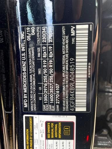 2020 MERCEDES-BENZ GLE 350 4MATIC 14