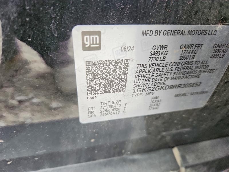 2024 GMC YUKON XL K1500 SLT 13