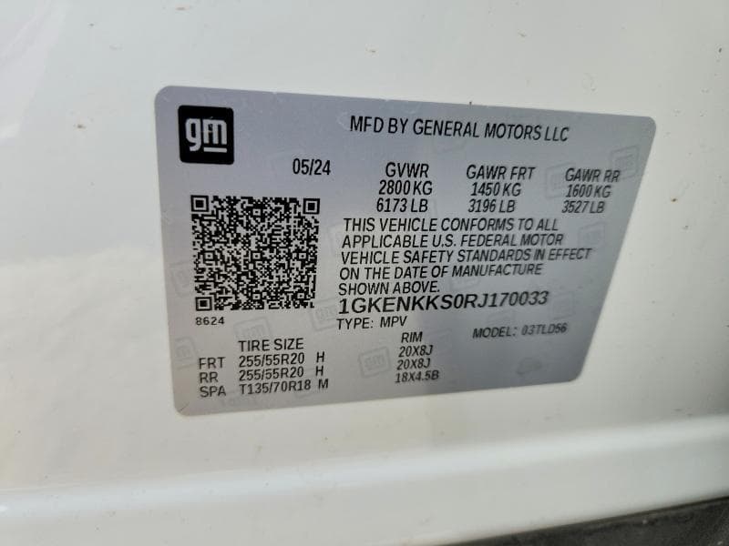 2024 GMC ACADIA UPLEVEL 13
