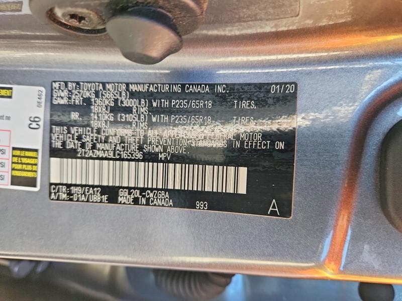 2020 LEXUS RX 350 BASE 13