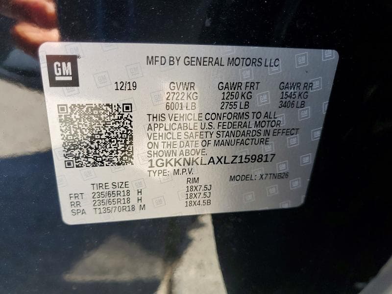 2020 GMC ACADIA SLE 13