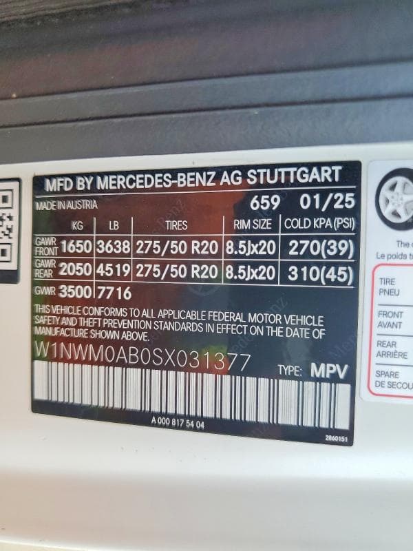 2025 MERCEDES-BENZ G 580E 13
