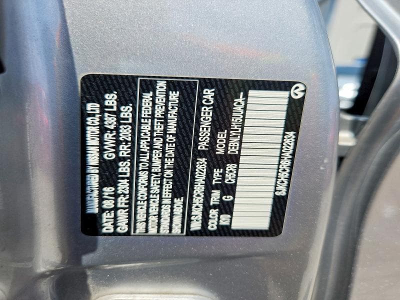 2017 INFINITI QX30 BASE 12