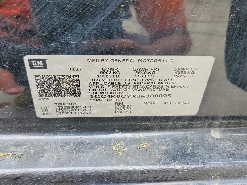 2018 CHEVROLET SILVERADO K3500 LTZ 12