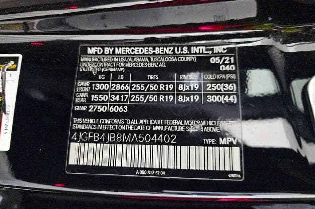 2021 MERCEDES-BENZ GLE 350 10