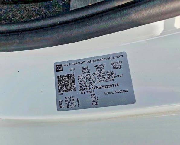 2023 CHEVROLET SILVERADO C1500 10