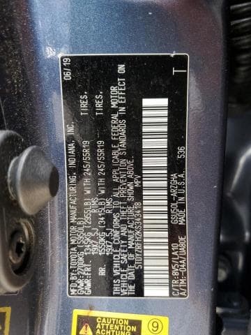 2019 TOYOTA HIGHLANDER LIMITED LIMITED 14