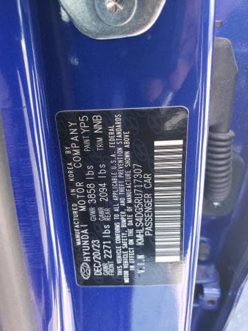 2024 HYUNDAI ELANTRA SEL 13