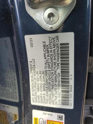 2023 HONDA ACCORD EX EX 13