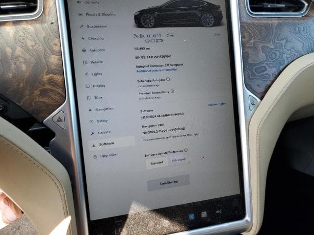 2017 TESLA MODEL S 10