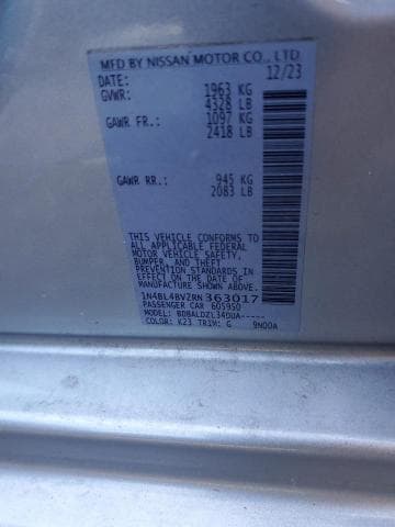 2024 NISSAN ALTIMA S 12