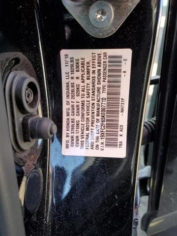 2019 HONDA CIVIC LX 10