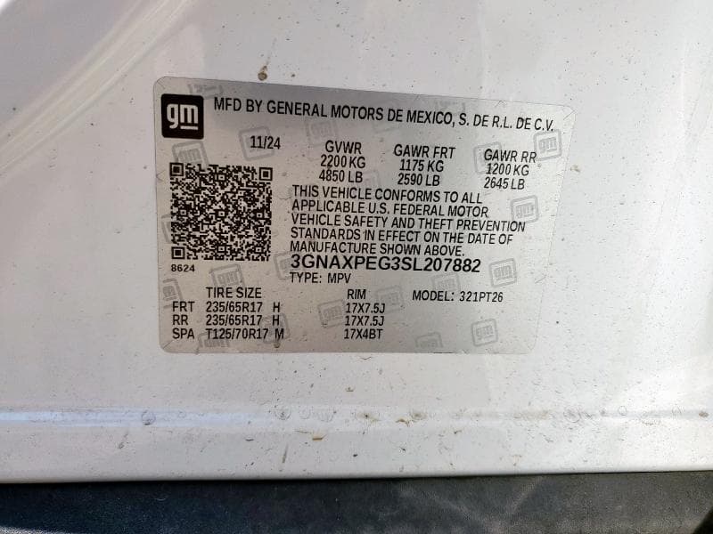 2025 CHEVROLET EQUINOX LT 12