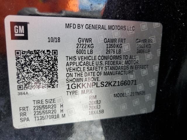2019 GMC ACADIA DENALI 13