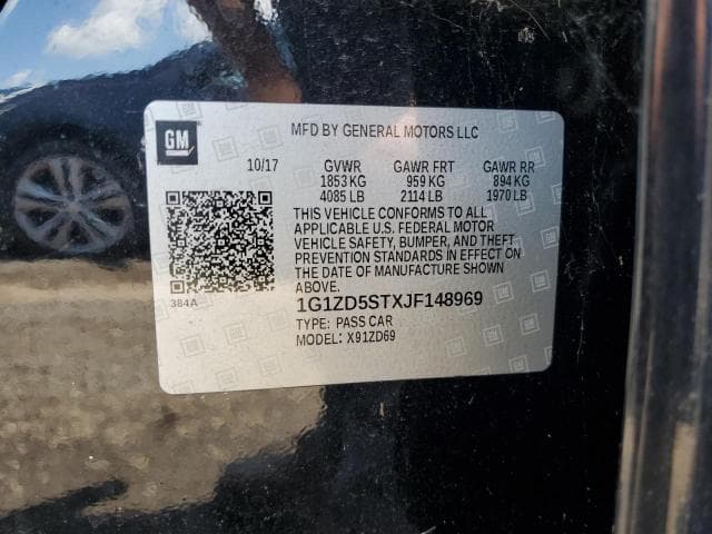 2018 CHEVROLET MALIBU LT LT 13