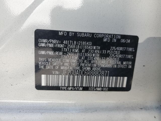 2024 SUBARU CROSSTREK PREMIUM PREMIUM 14