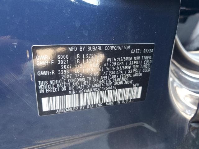2024 SUBARU ASCENT ONYX EDITION 14