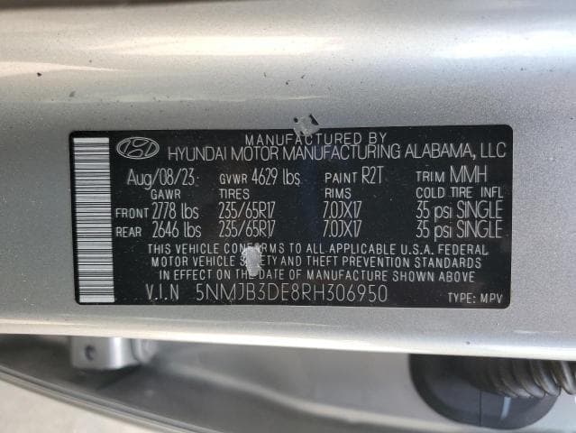 2024 HYUNDAI TUCSON SEL 13