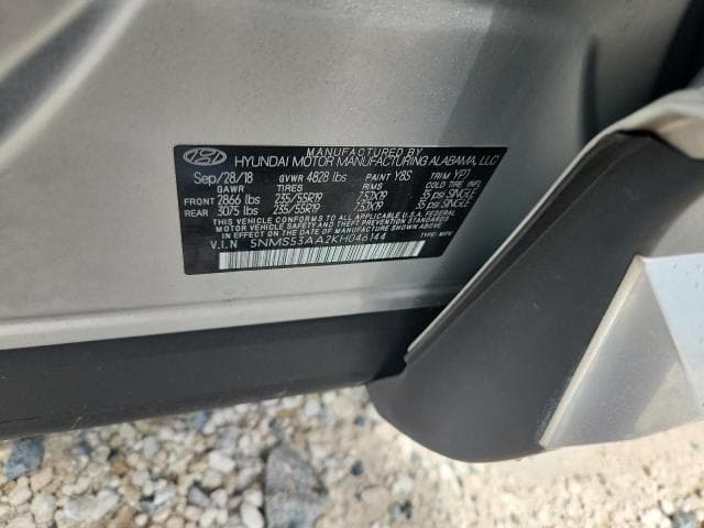 2019 HYUNDAI SANTA FE LIMITED 2.0T 13