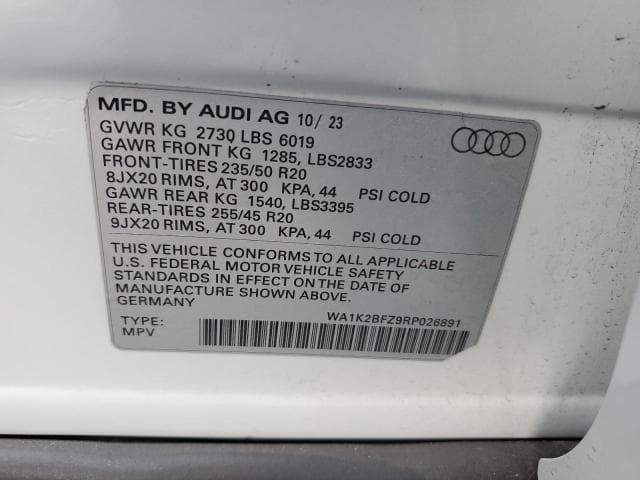 2024 AUDI Q4 E-TRON PREMIUM 13