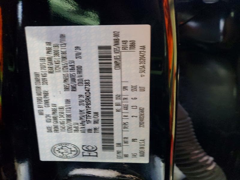 2024 FORD F150 POLICE RESPONDER 13